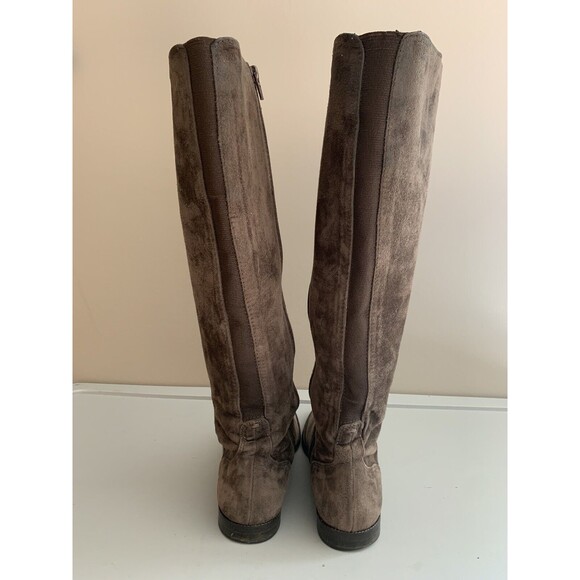 Lamica Women's Brown Suede Boot Davos Gomma Sole Size 38 Made In Italy - Picture 3 of 9